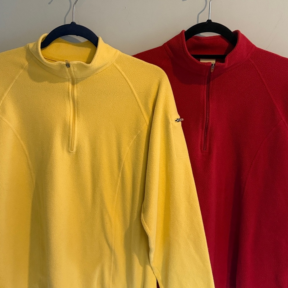 LL Bean Quarter Zip Bundle EUC